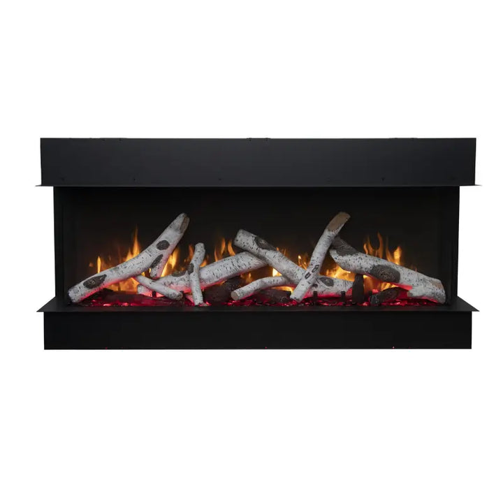 Amantii Tru View XL XT Lumina 60" Indoor/Outdoor 3-Sided Electric Fireplace Fireplaces 60-TRV-XT-XL-LUMINA Flame Authority