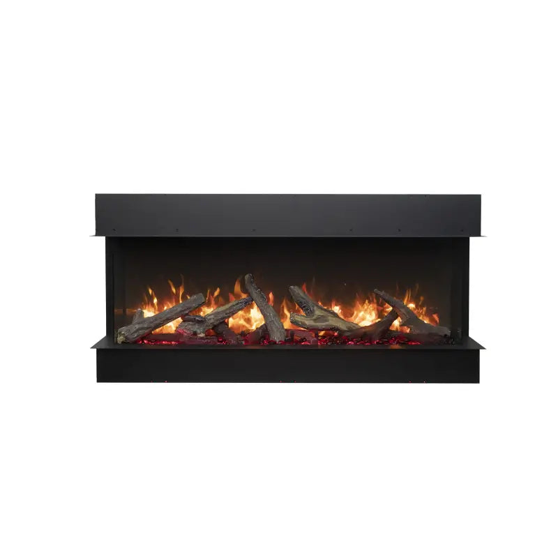 Amantii Tru View XL XT Lumina 60" Indoor/Outdoor 3-Sided Electric Fireplace Fireplaces 60-TRV-XT-XL-LUMINA Flame Authority