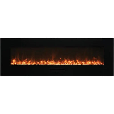 Amantii Wall Mount/Flush Mount 88" Electric Fireplace WM-FM-88-10023-BG Fireplaces WM-FM-88-10023-BG Flame Authority