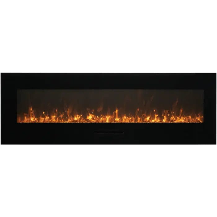 Amantii Wall Mount/Flush Mount 88" Electric Fireplace WM-FM-88-10023-BG Fireplaces WM-FM-88-10023-BG Flame Authority