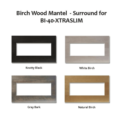 Amantii Wooden Mantel Surround for BI-40 Xtraslim