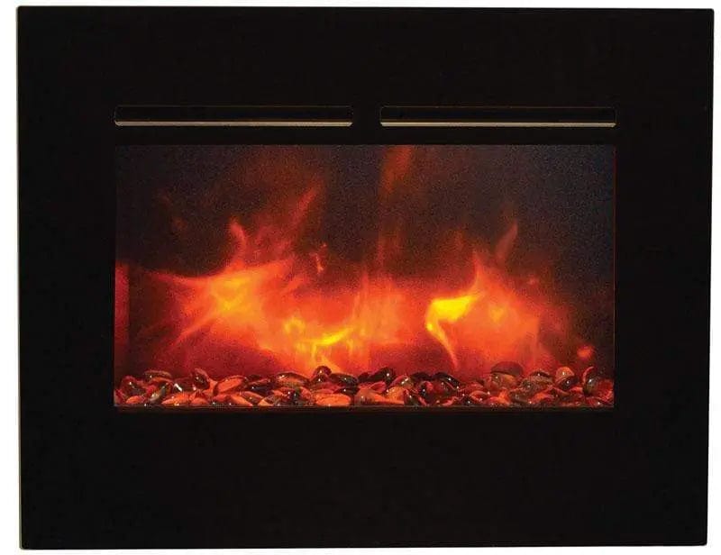 Amantii Zero Clearance Flush Mount 26" Electric Fireplace ZECL-26-2923-FLUSHMT-BG Fireplaces ZECL-26-2923-FLUSHMT-BG Flame Authority