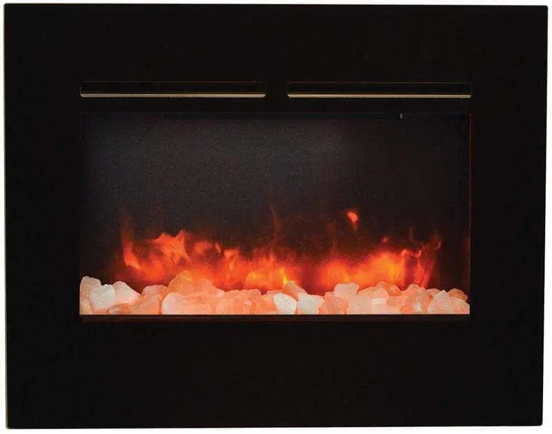 Amantii Zero Clearance Flush Mount 26" Electric Fireplace ZECL-26-2923-FLUSHMT-BG Fireplaces ZECL-26-2923-FLUSHMT-BG Flame Authority