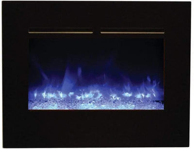 Amantii Zero Clearance Flush Mount 26" Electric Fireplace ZECL-26-2923-FLUSHMT-BG Fireplaces ZECL-26-2923-FLUSHMT-BG Flame Authority