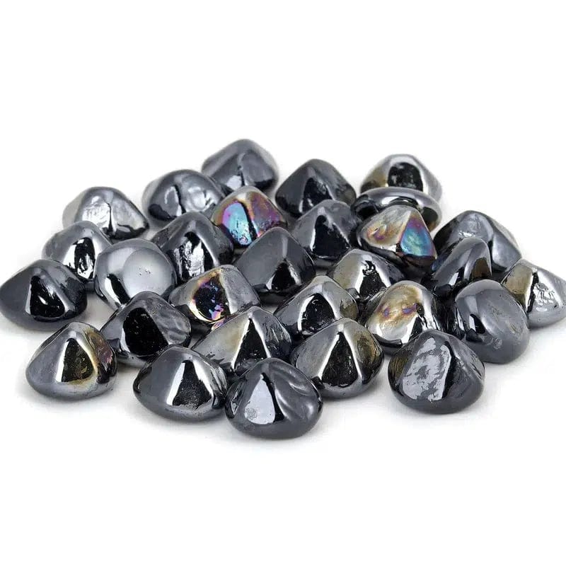American Fyre Designs 10 lbs Black Luster Diamond Nuggets GLD-10-BL
