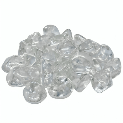 American Fyre Designs 10 lbs Clear Diamond Nuggets GLD-10-C