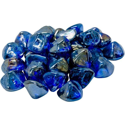 American Fyre Designs 10 lbs Pacific Blue Diamond Nuggets GLD-10-PB