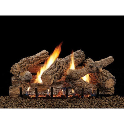 American Hearth 18-inch Saratoga Refractory Log Set ALS18SG Fireplace Log Sets ALS18SG Flame Authority