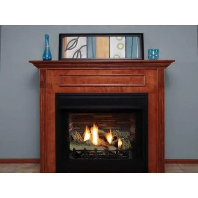 American Hearth 32-inch Jefferson Deluxe Vent-Free Firebox VFD32FB Fireplaces VFD32FB2ML Flame Authority