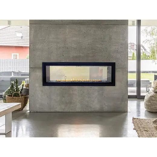 American Hearth 48-inch Boulevard See-Through Fireplace VFLB48SP90 Fireplaces VFLB48SP90N Flame Authority