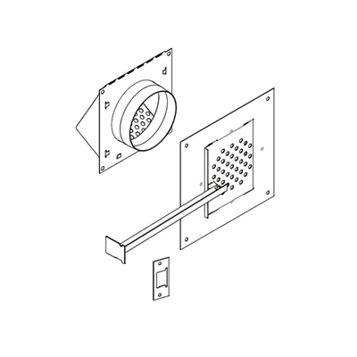 American Hearth Fresh Air Kit VFA2 Fireplace Accessories VFA2 Flame Authority