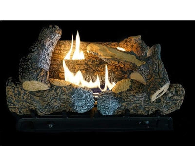 American Hearth Kennesaw II Vent-Free Millivolt Gas Burner HVF2R Fireplace Burners Flame Authority