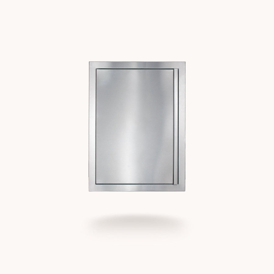 American Made Grills 18" Deluxe Vertical Single Access Door BBQ Island Components DV18-AMG Flame Authority