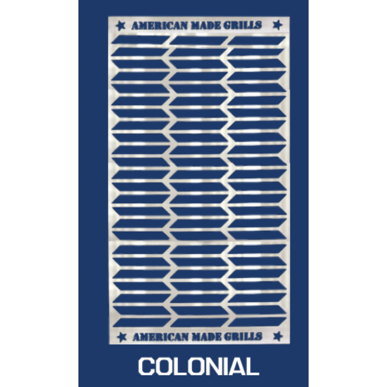 American Made Grills 36" Small Colonial Grill Grates Outdoor Grill Accessories GRATE-COL-SM Flame Authority
