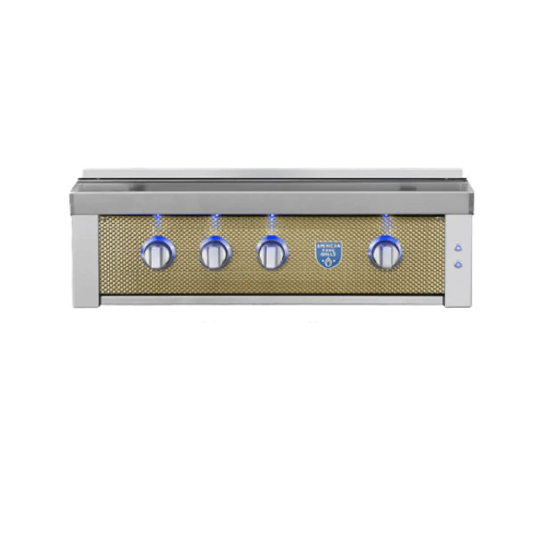 American Made Grills Liberty Gold Replaceable Faceplates Outdoor Grill Accessories Flame Authority