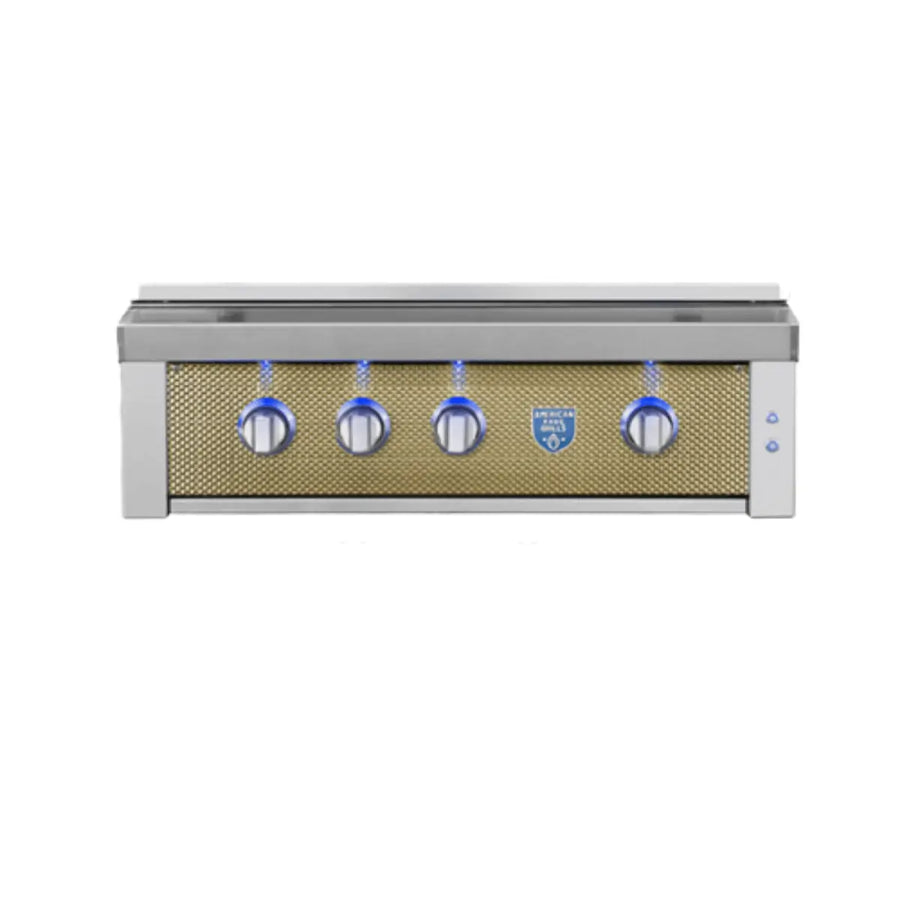 American Made Grills Liberty Gold Replaceable Faceplates Outdoor Grill Accessories Flame Authority