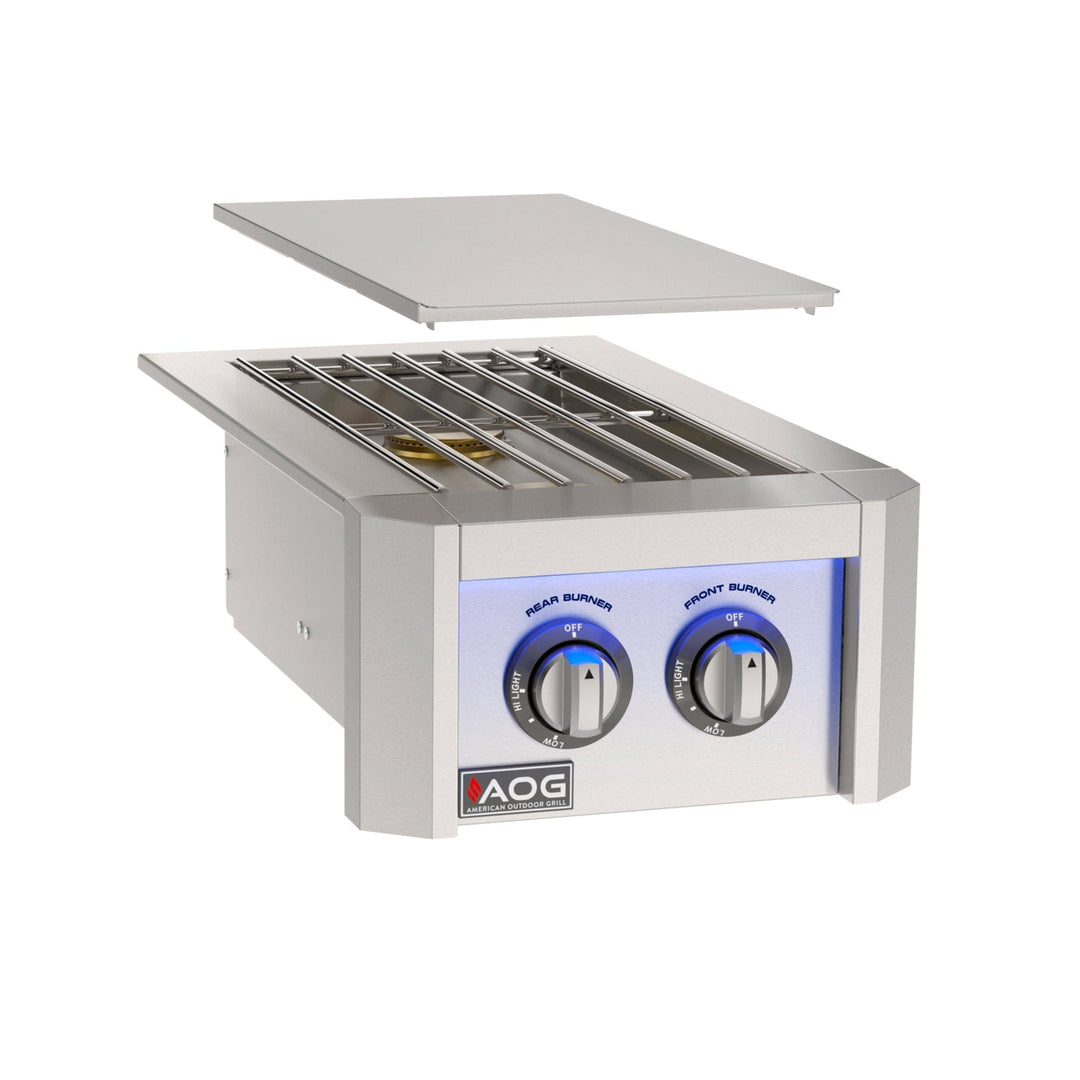 American Outdoor Grill L Series Double Side Burner Grill Burners Flame Authority