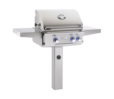 AOG  American Outdoor Grill L Series 24" In-Ground Post Mount Grill 24NGL Grills Flame Authority