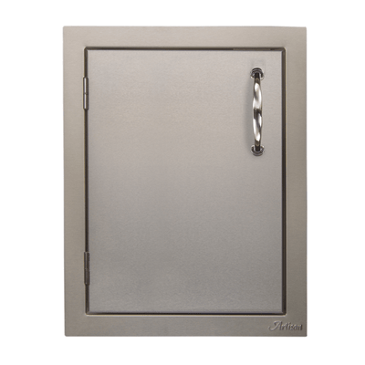 Artisan 17-Inch Stainless Steel Single Access Door ARTP-17DL/DR Flame Authority