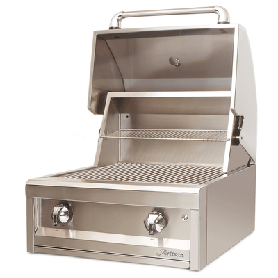 Artisan 26-Inch 2-Burner Built-In American Eagle Gas Grill AAEP-26-NG/LP Flame Authority