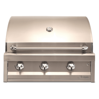Artisan 32-Inch 3-Burner Built-In American Eagle Gas Grill AAEP-32-NG/LP Flame Authority
