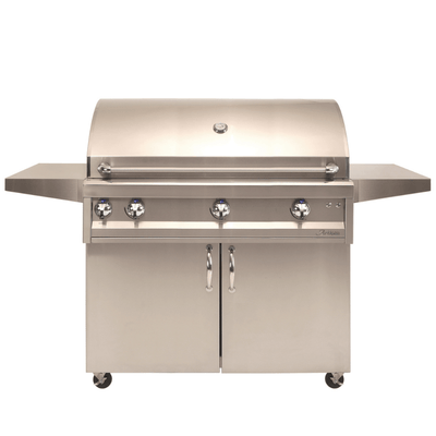 Artisan 42-Inch 3-Burner Professional Freestanding Gas Grill With Rotisserie & Light ARTP-42C-NG/LP Flame Authority