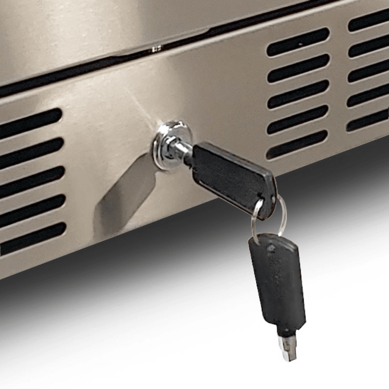 Artisan Digital Outdoor Refrigerator Left-Hand Hinge ART-BC24-L Flame Authority