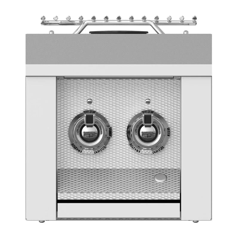 Aspire by Hestan 12-Inch Natural Gas Built-In Double Side Burner AEB122-NG Grill Burners AEB122-NG Flame Authority