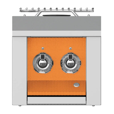 Aspire by Hestan 12-Inch Natural Gas Built-In Double Side Burner AEB122-NG-OR Grill Burners AEB122-NG-OR Flame Authority