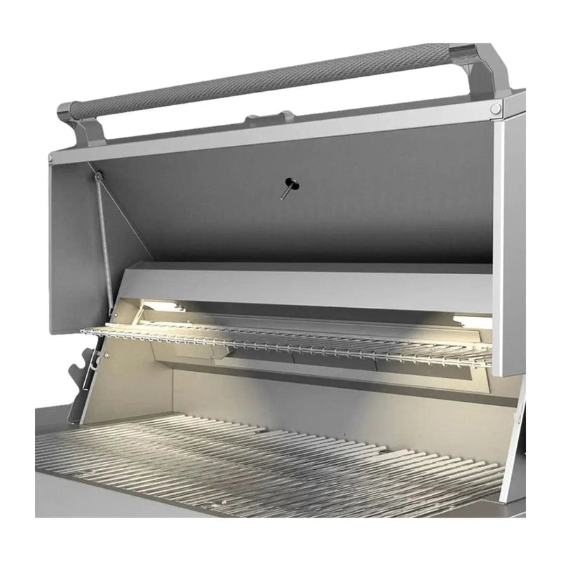 Aspire by Hestan 30-Inch Built-In Grill with Burner and Sear EMB30-NG-BK Grills EMB30-NG-BK Flame Authority