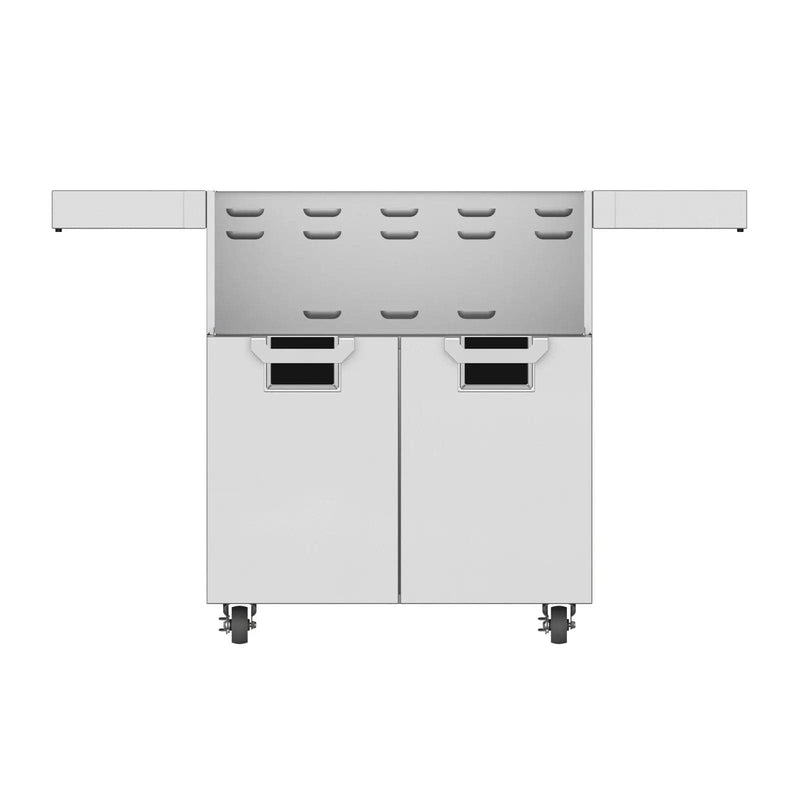 Aspire by Hestan 30-Inch Double Door Tower Cart ECD30-BK Grill Accessories ECD30-BK Flame Authority