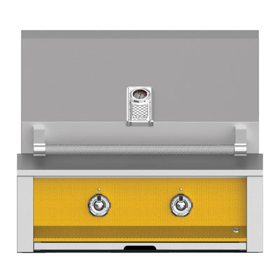 Aspire by Hestan 30 inch Liquid Propane Gas Grill, with 2 U-Burners EAB30-LP-YW Grills EAB30-LP-YW Flame Authority