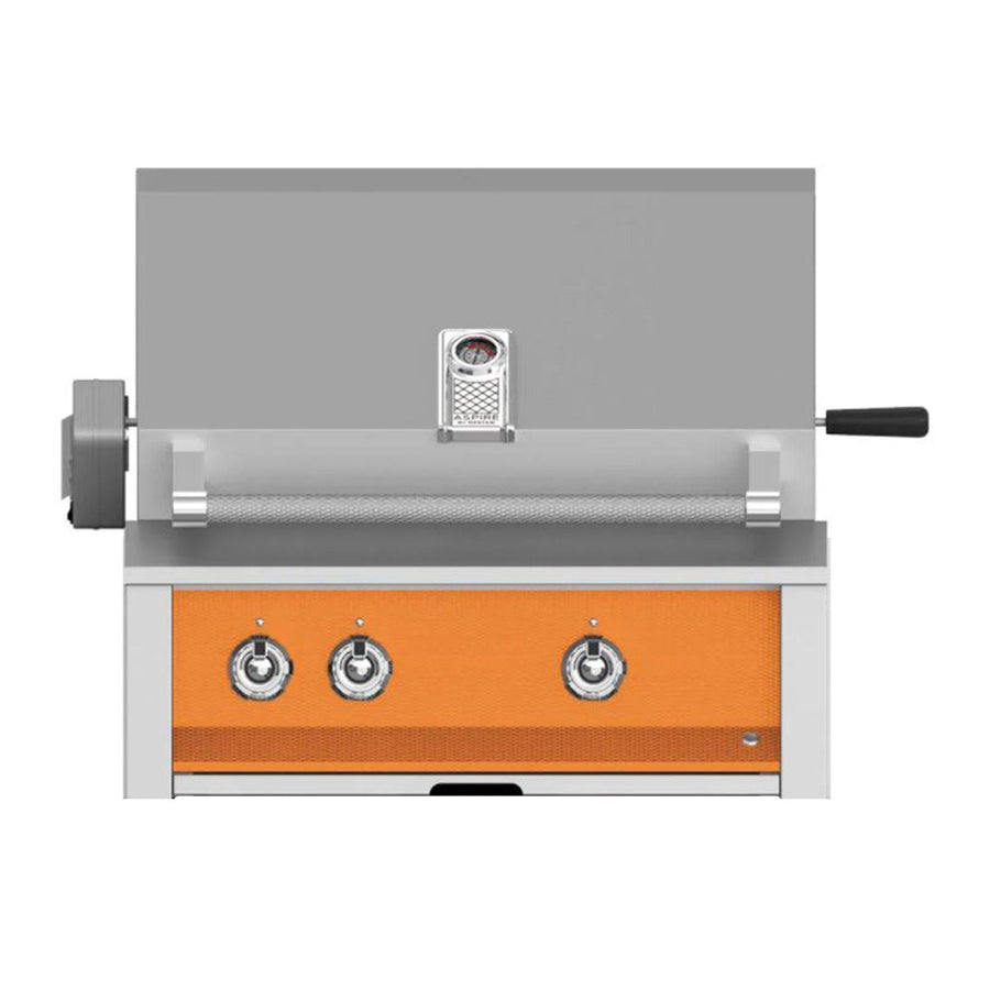 Aspire by Hestan 30 inch Liquid Propane Gas Grill with Burners and Rotisserie EABR30-LP-OR Grills EABR30-LP-OR Flame Authority