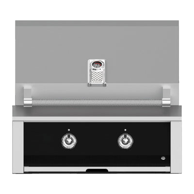 Aspire by Hestan 30-Inch Natural Gas Built-In Grill With Burners EAB30-NG-BK Grills EAB30-NG-BK Flame Authority