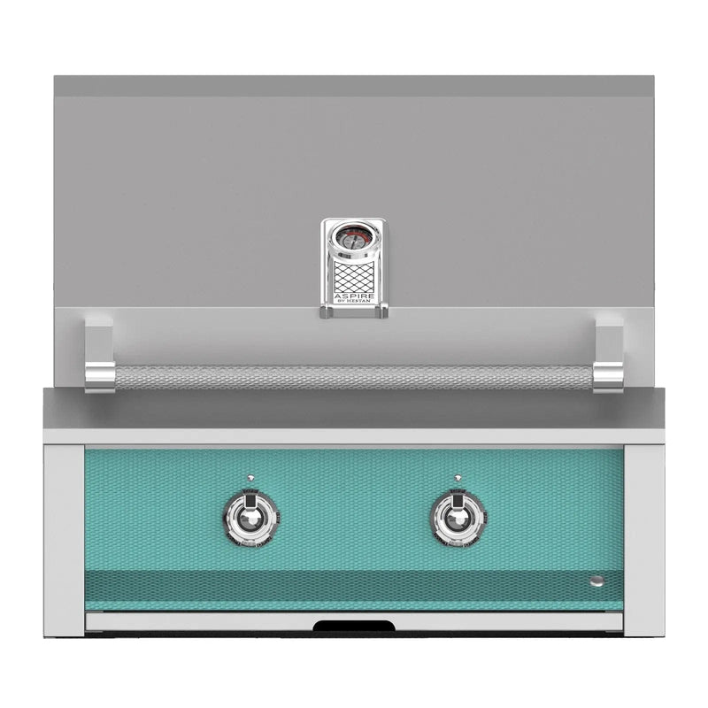 Aspire by Hestan 30-Inch Natural Gas Built-In Grill With Burners EAB30-NG-TQ Grills EAB30-NG-TQ Flame Authority