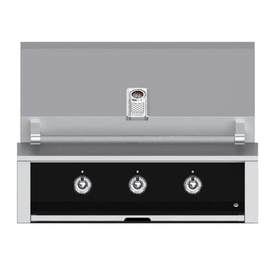 Aspire by Hestan 36-inch Liquid Propane Gas Grill with Burner and Sear EMB36-LP-BK Grills EMB36-LP-BK Flame Authority