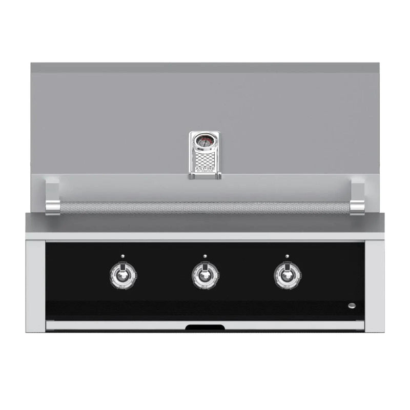 Aspire by Hestan 36-inch Liquid Propane Gas Grill with Burner and Sear EMB36-LP-BK Grills EMB36-LP-BK Flame Authority