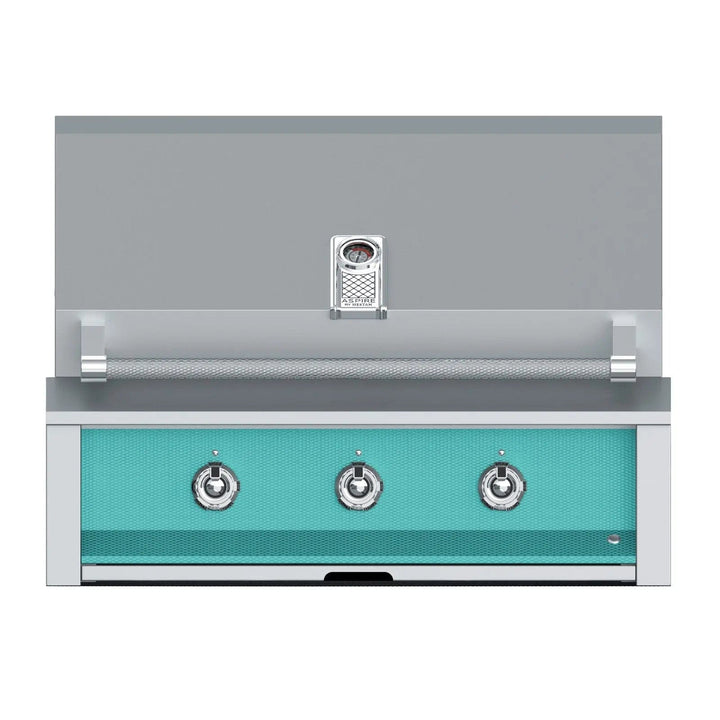 Aspire by Hestan 36-Inch Natural Gas Grill with 3 U Burners EAB36-NG-TQ Grills EAB36-NG-TQ Flame Authority