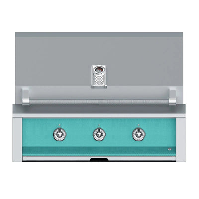 Aspire by Hestan 36-Inch Natural Gas Grill with 3 U Burners EAB36-NG-TQ Grills EAB36-NG-TQ Flame Authority