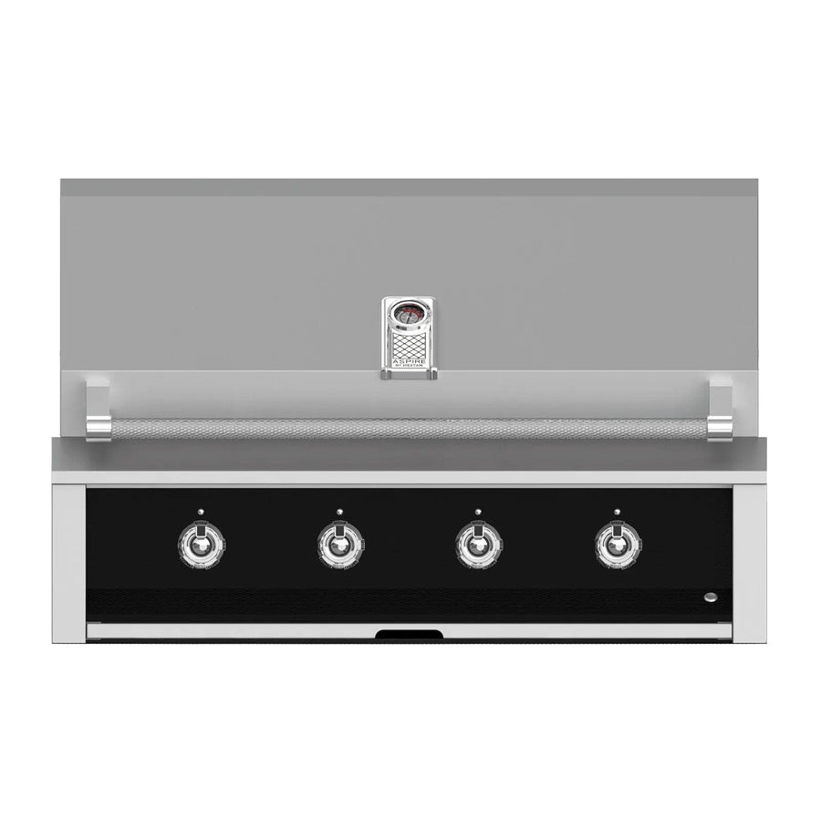 Aspire by Hestan 42-Inch Liquid Propane Gas Grill with 4 U-Burners EAB42-LP-BK Grills EAB42-LP-BK Flame Authority