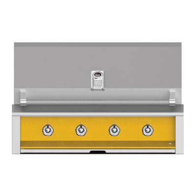 Aspire by Hestan 42-Inch Liquid Propane Gas Grill with 4 U-Burners EAB42-LP-YW Grills EAB42-LP-YW Flame Authority