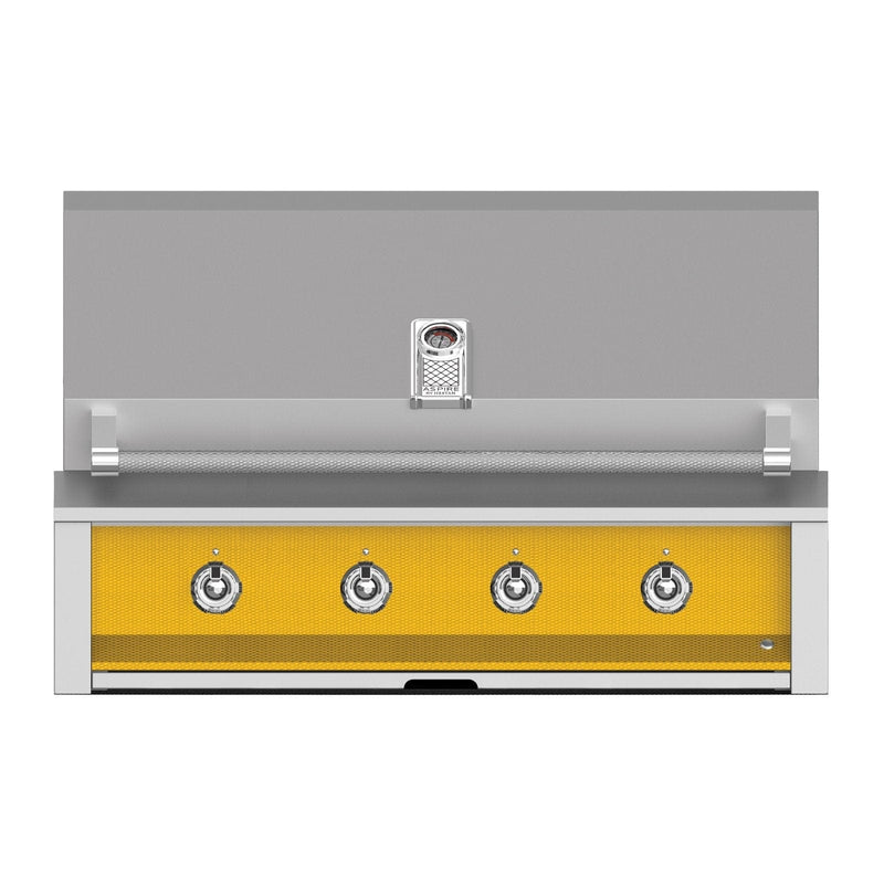 Aspire by Hestan 42-Inch Liquid Propane Gas Grill with 4 U-Burners EAB42-LP-YW Grills EAB42-LP-YW Flame Authority