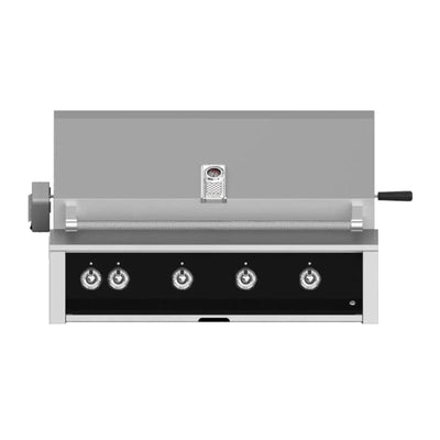 Aspire by Hestan 42-Inch Liquid Propane Gas Grill with Burner ,Sear and Rotisserie EMBR42-LP-BK Grills EMBR42-LP-BK Flame Authority