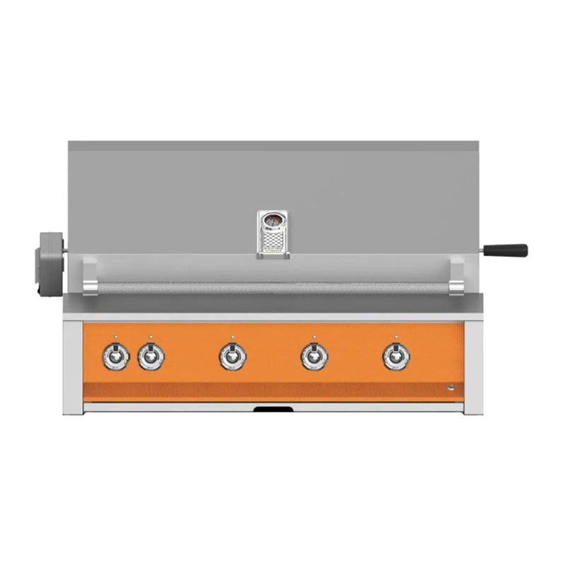 Aspire by Hestan 42-Inch Liquid Propane Gas Grill with Burner ,Sear and Rotisserie EMBR42-LP-OR Grills EMBR42-LP-OR Flame Authority