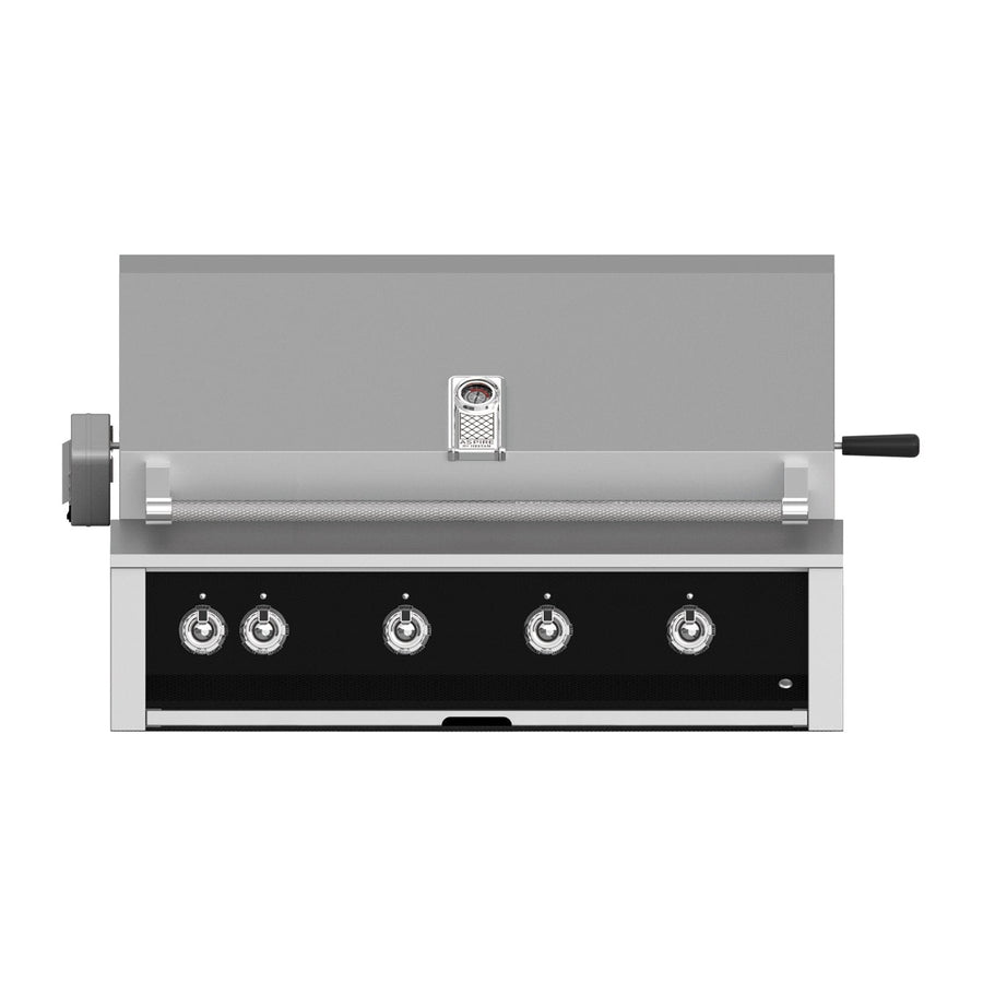 Aspire by Hestan 42 inch Liquid Propane Grill with 4 U-Burners and Rotisserie EABR42-LP-BK Grills EABR42-LP-BK Flame Authority