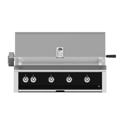 Aspire by Hestan 42 inch Liquid Propane Grill with 4 U-Burners and Rotisserie EABR42-LP-BK Grills EABR42-LP-BK Flame Authority