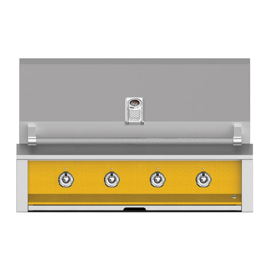 Aspire by Hestan 42-Inch Natural Gas Grill with 4 U-Burners EAB42-NG-YW Grills EAB42-NG-YW Flame Authority