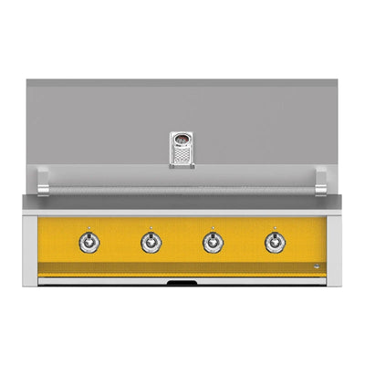 Aspire by Hestan 42-Inch Natural Gas Grill with 4 U-Burners EAB42-NG-YW Grills EAB42-NG-YW Flame Authority