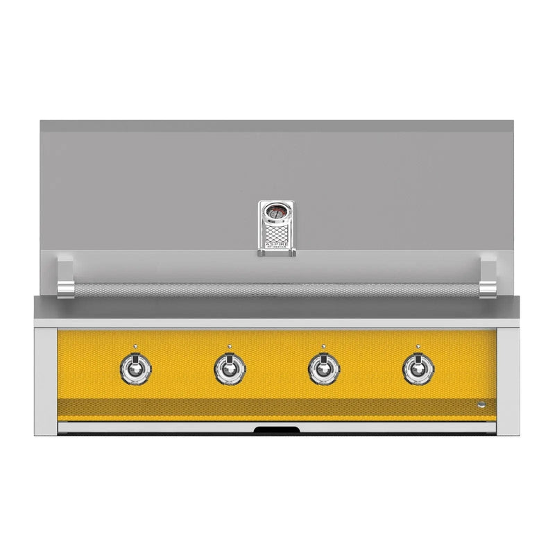 Aspire by Hestan 42-Inch Natural Gas Grill with 4 U-Burners EAB42-NG-YW Grills EAB42-NG-YW Flame Authority