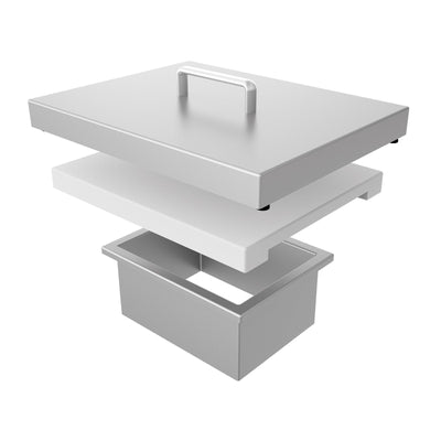 Aspire by Hestan Countertop Trash Chute Cover AGTC BBQ Island Components AGTC Flame Authority